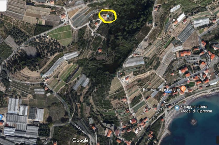 Villa Del Mare Ligure Elvezia Santo Stefano al Mare Kültér fotó